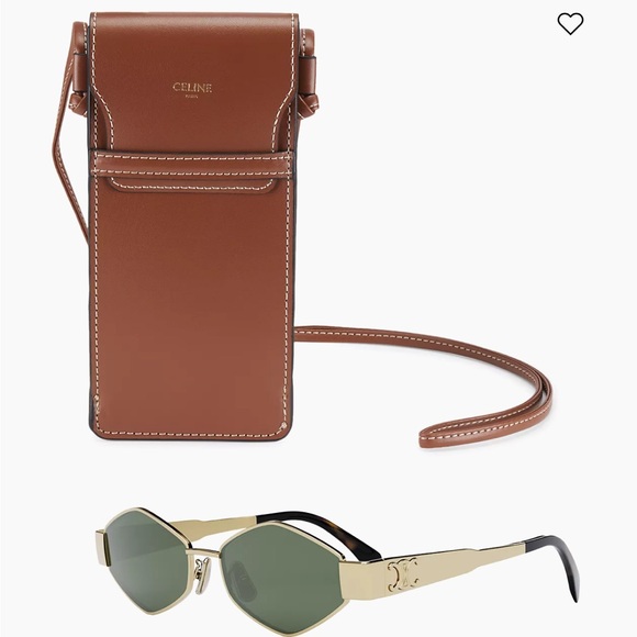 CELINE GOLD METAL SUNGLASSES 🕶️ - Picture 4 of 11